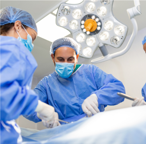 Neurológos en quirófano